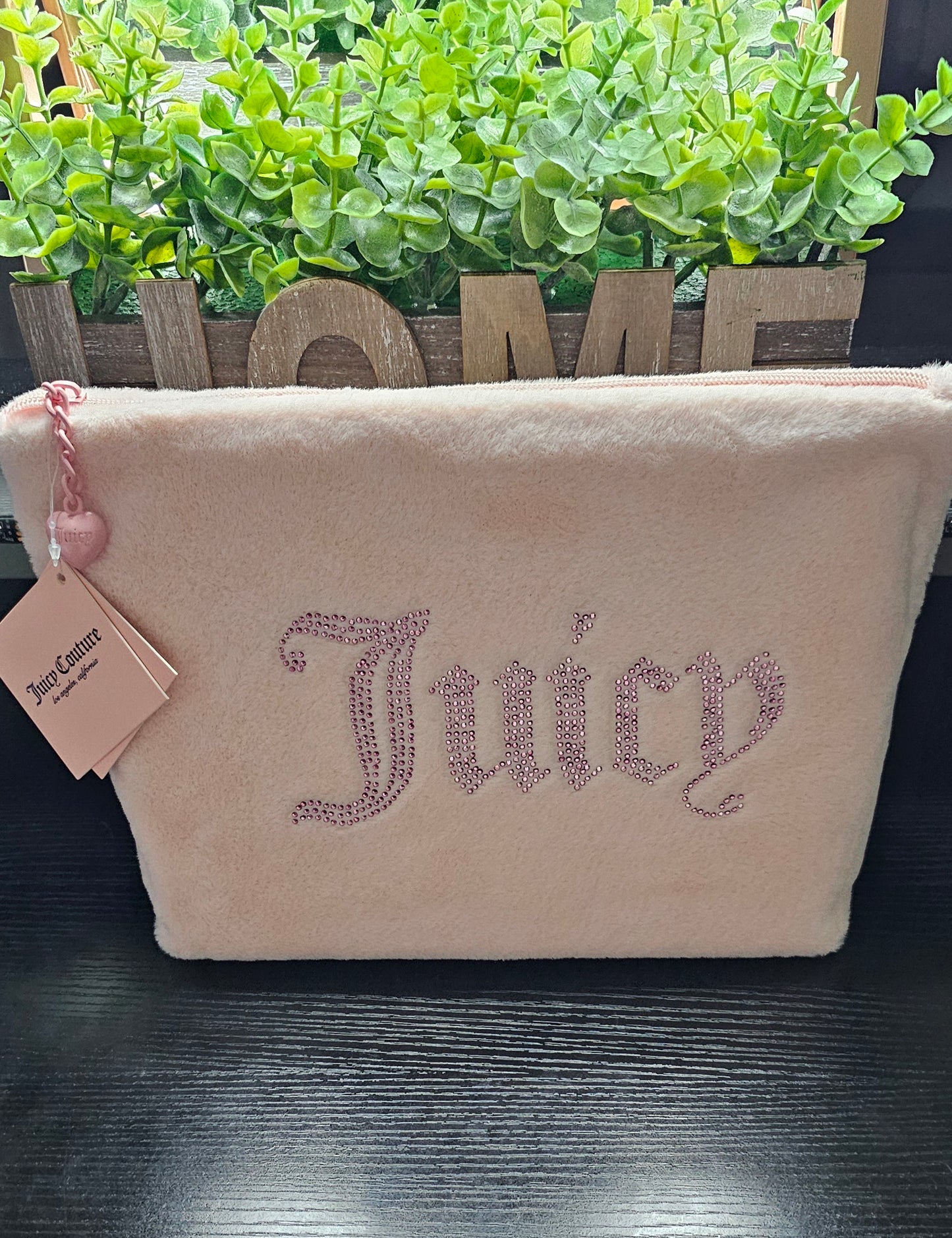 Juicy Couture bling travel cosmetic bag - Christine Boutique Glam