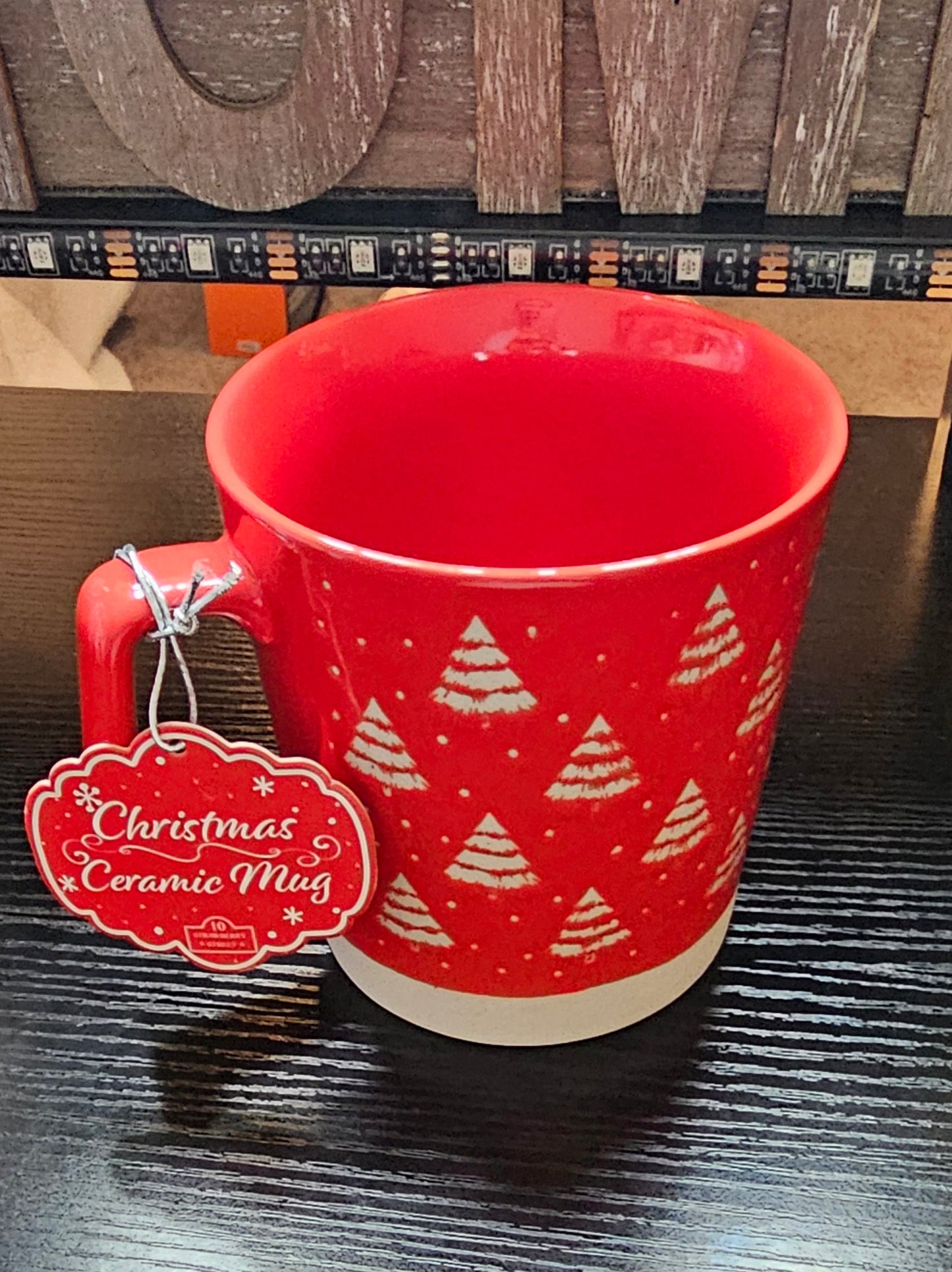 Mug-Christmas ceramic - Christine Boutique Glam