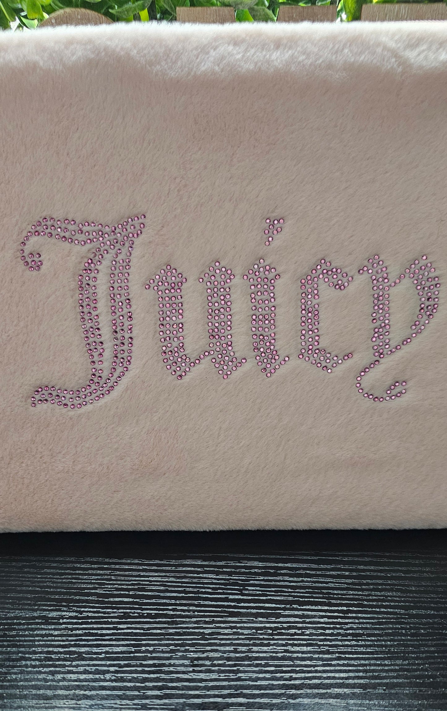 Juicy Couture bling travel cosmetic bag - Christine Boutique Glam