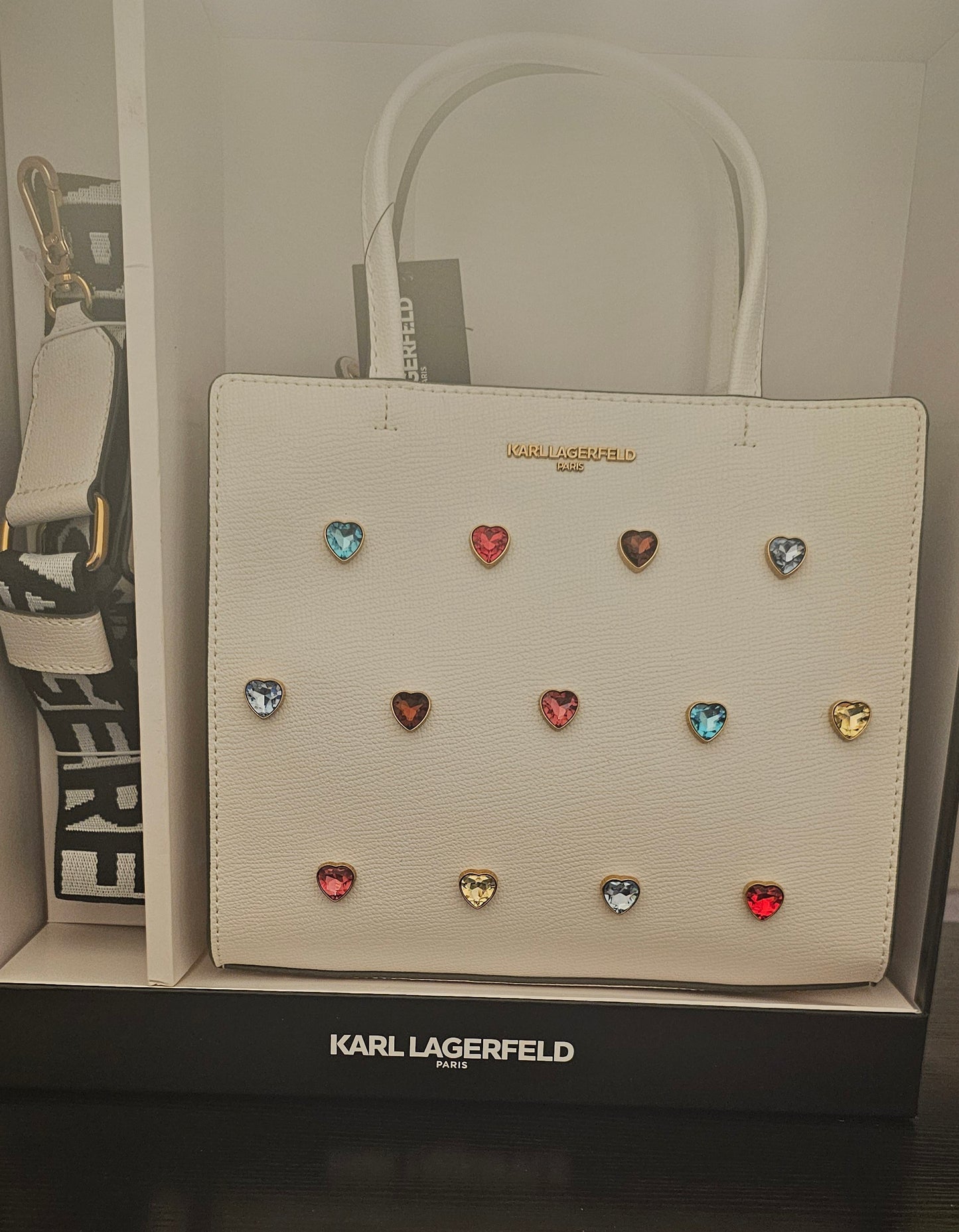 Karl Lagerfeld heart bag - Christine Boutique Glam