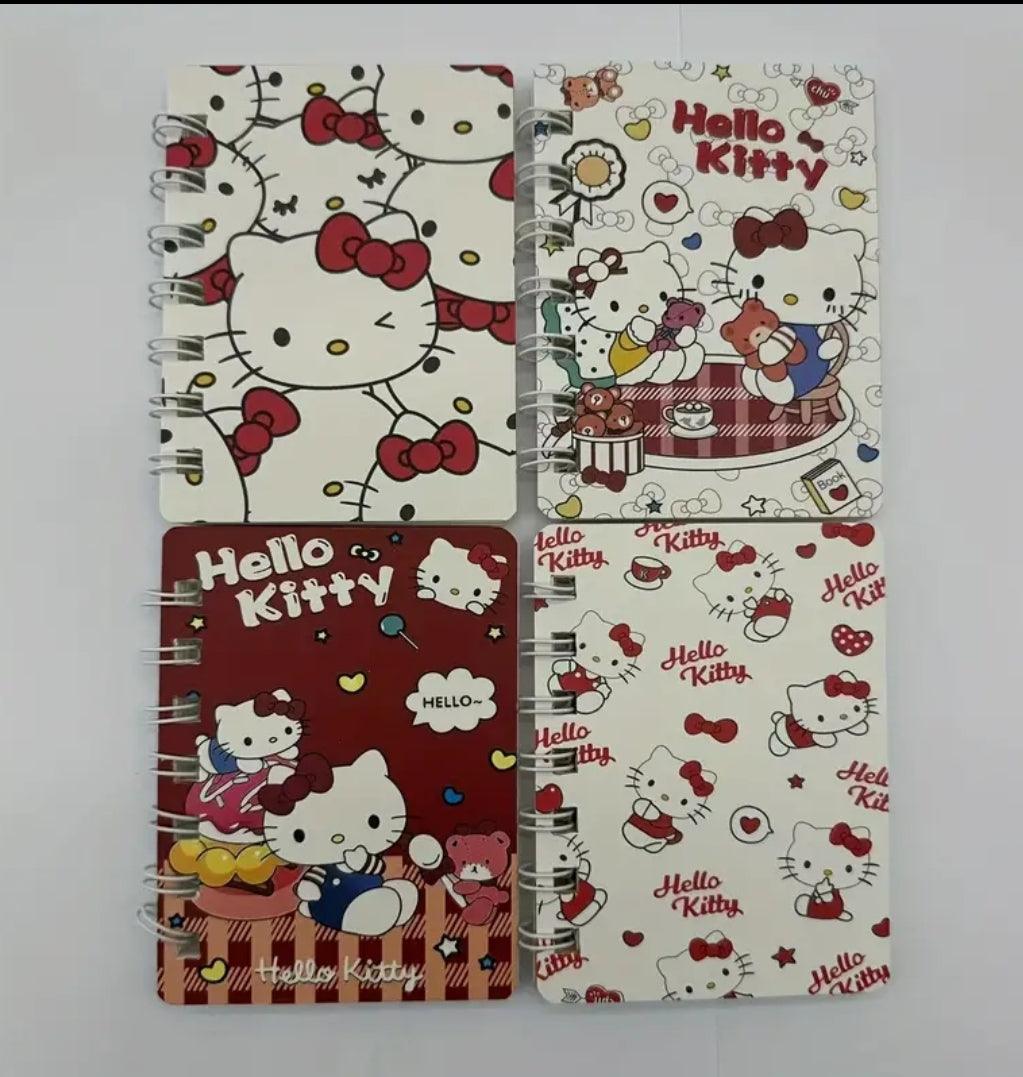 4-pc Hello Kitty mini note book set - Christine Boutique Glam