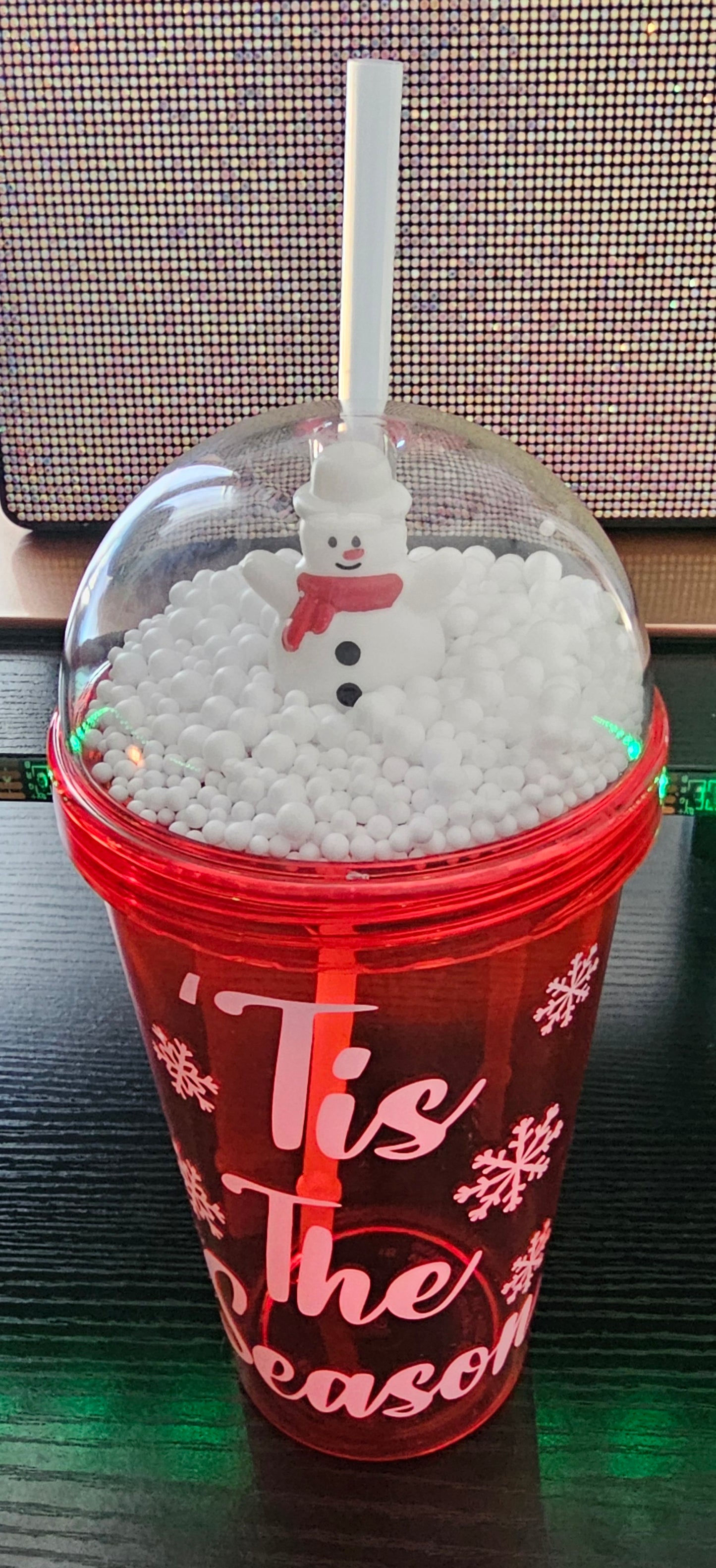 Tumbler-Snowman or Gingerbread - Christine Boutique Glam