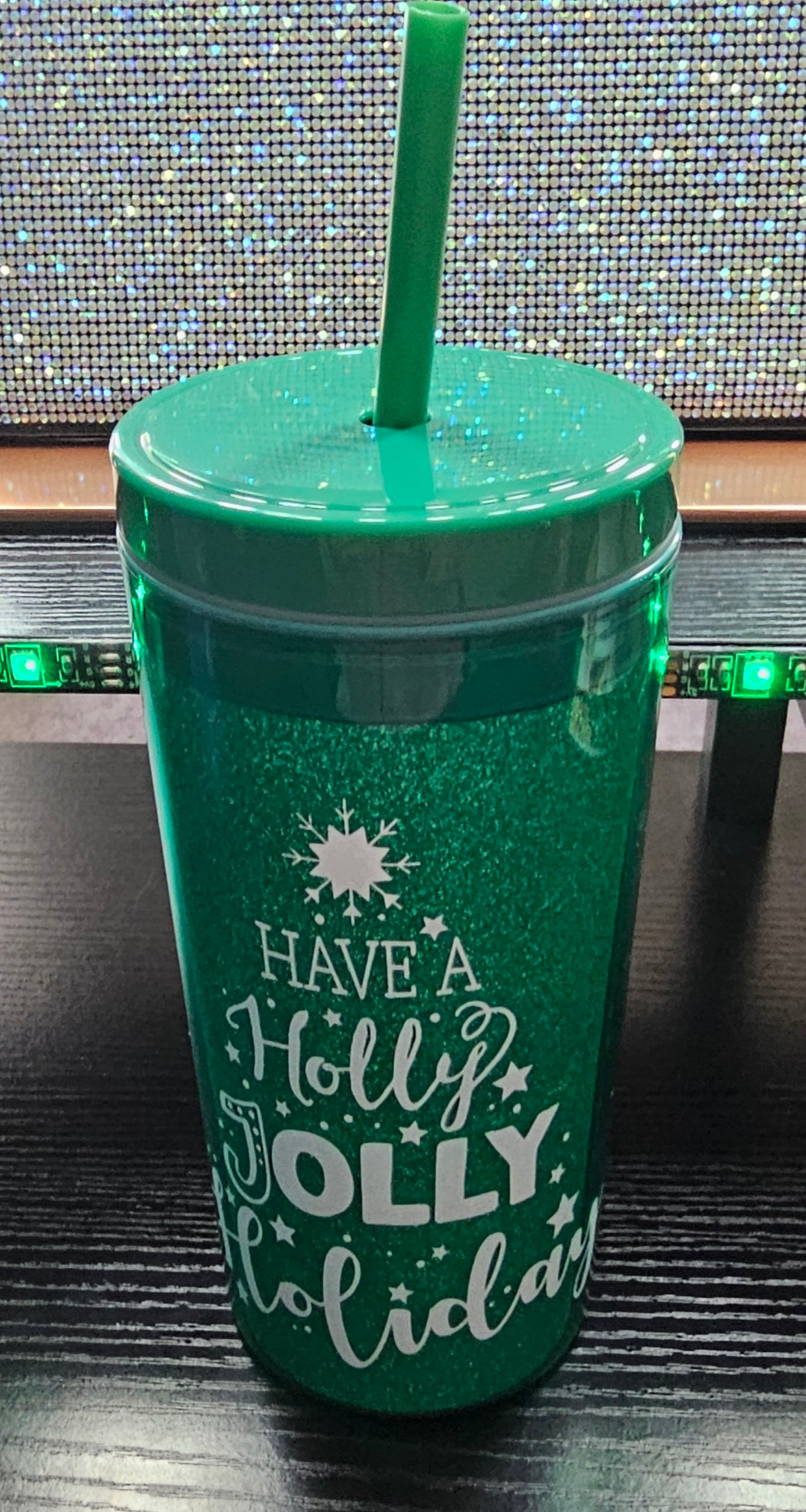 Tumbler with Christmas theme - Christine Boutique Glam