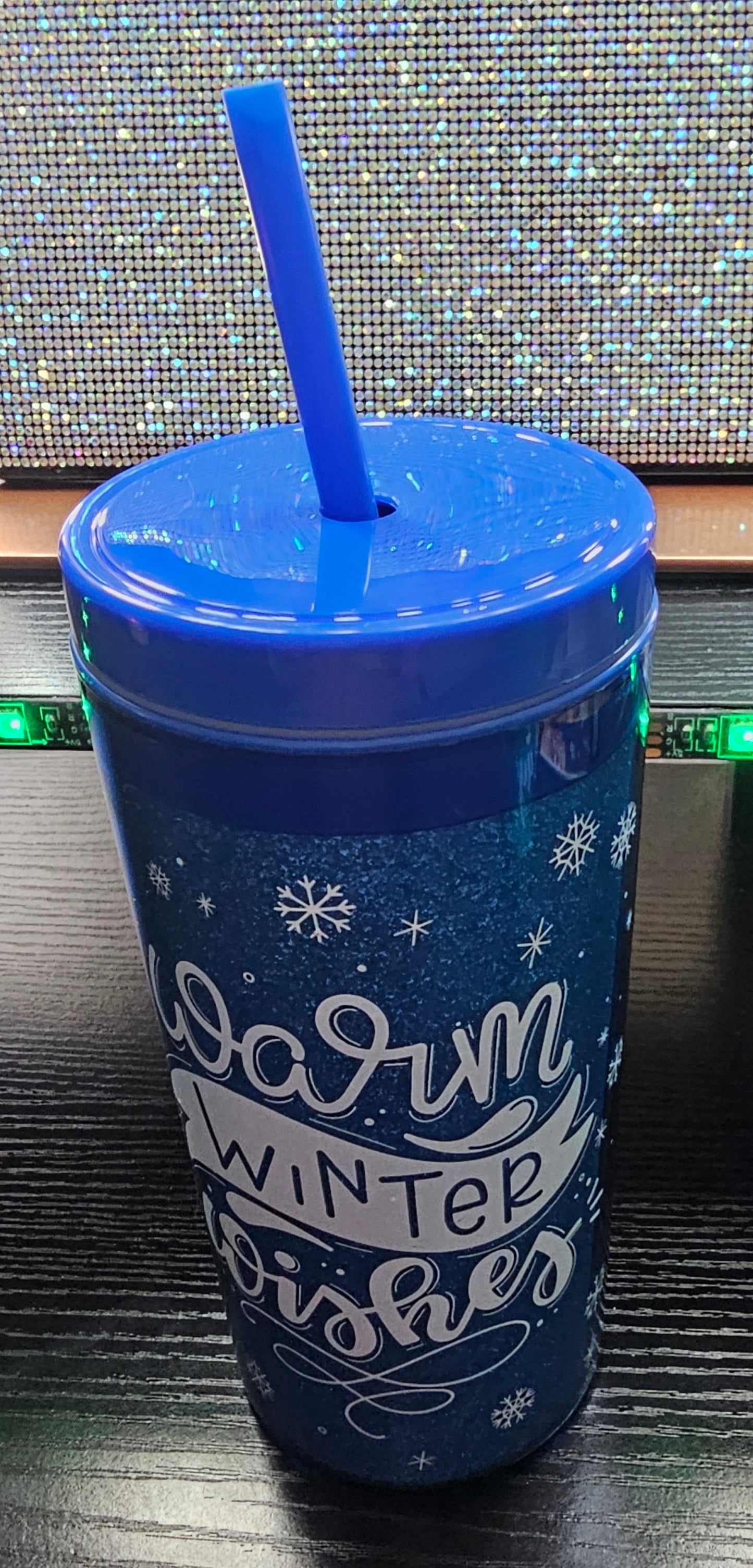Tumbler with Christmas theme - Christine Boutique Glam