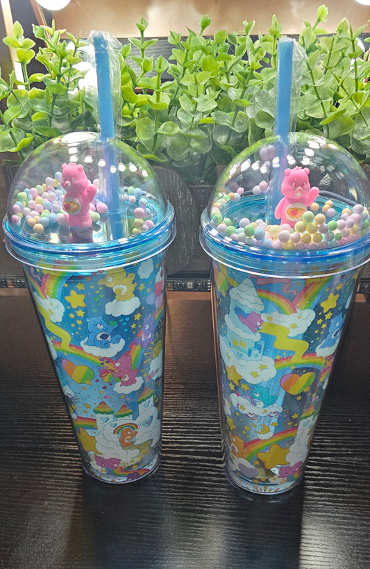 Care bears drinking cup