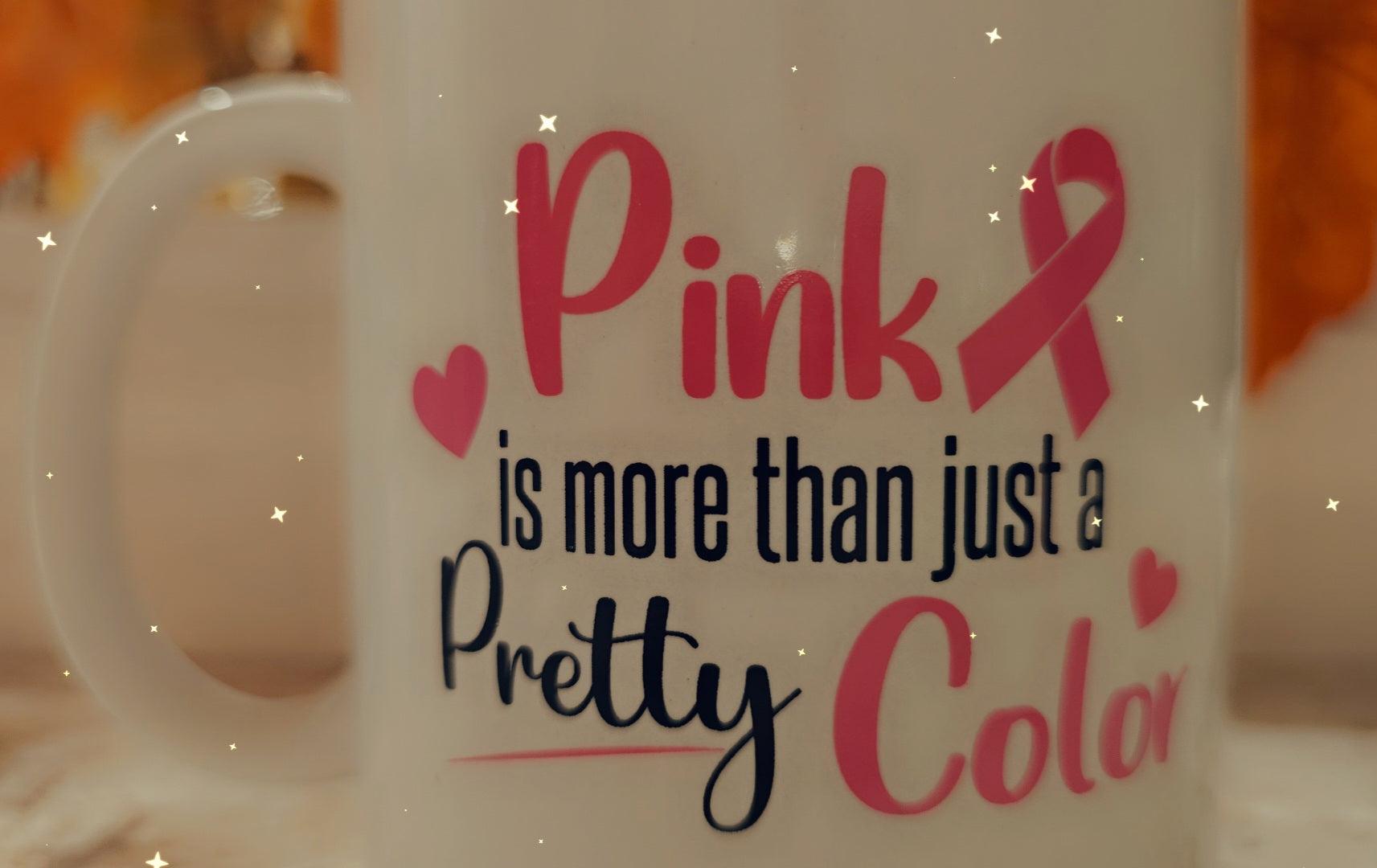 Breast cancer awareness coffee mug - Christine Boutique Glam