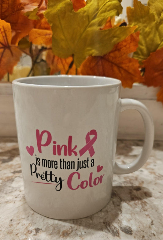 Breast cancer awareness coffee mug - Christine Boutique Glam