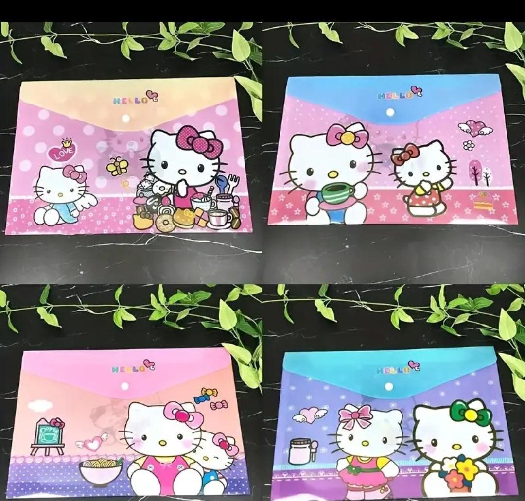 Hello kitty envelope holder with snap closure - Christine Boutique Glam