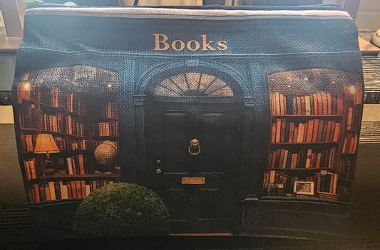 Book design cosmetic bag