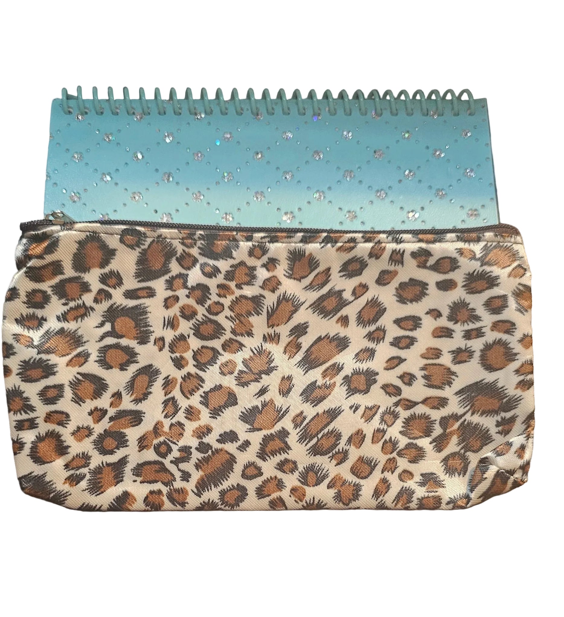 Leopard print makeup bag - Christine Boutique Glam