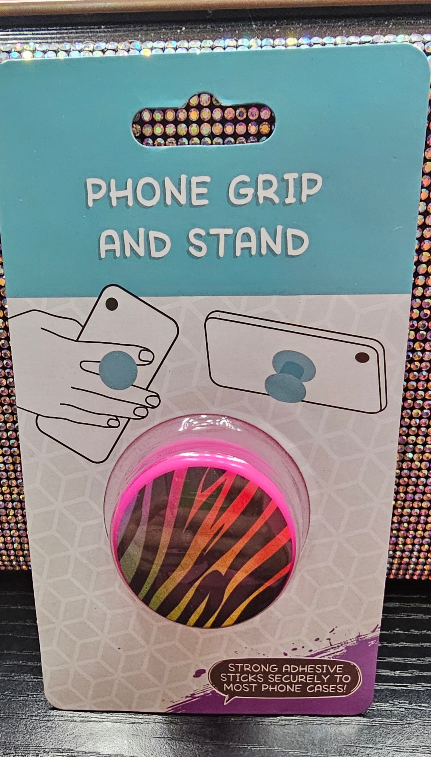 Phone grip and stand