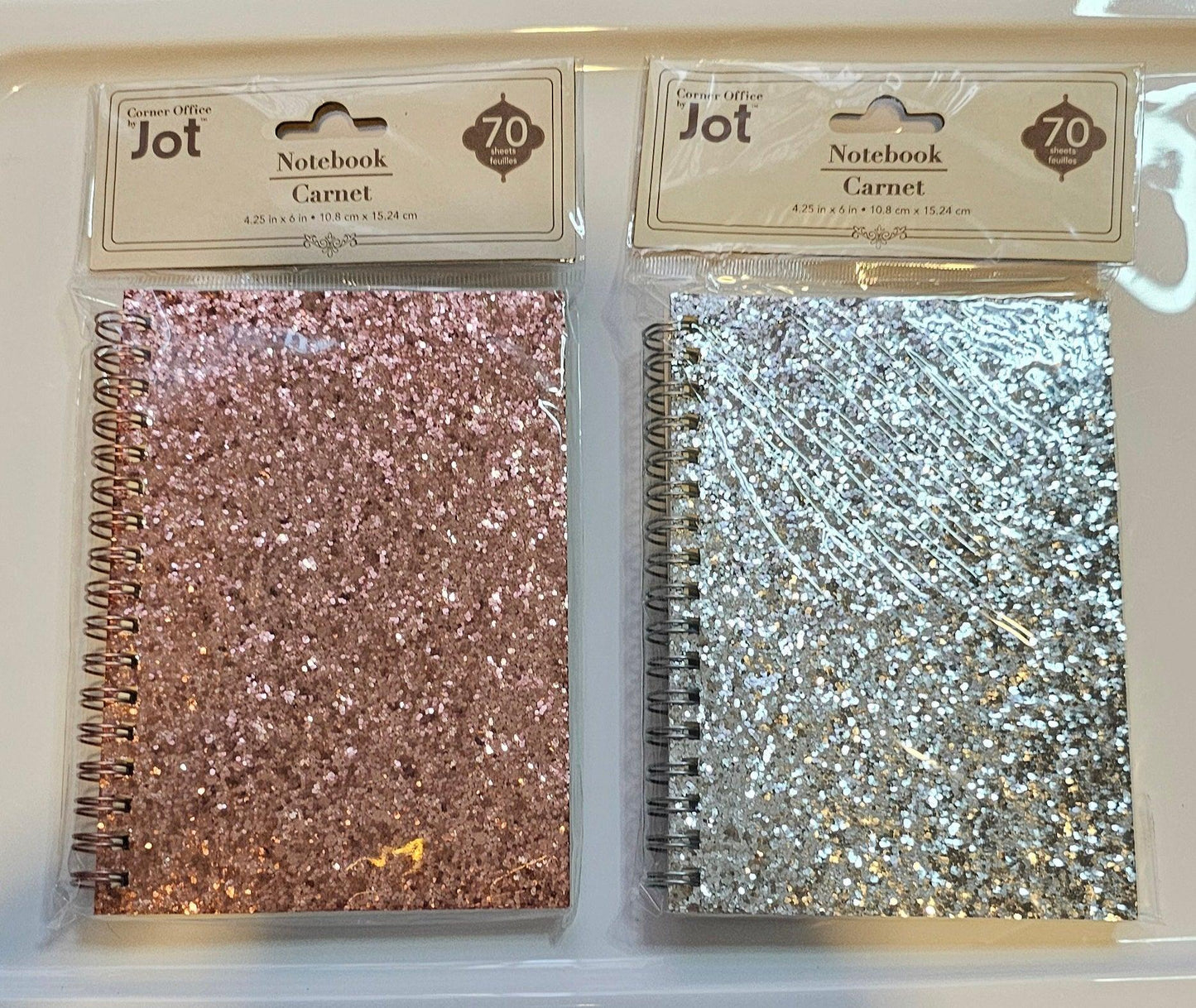 Glitter notebook - Christine Boutique Glam