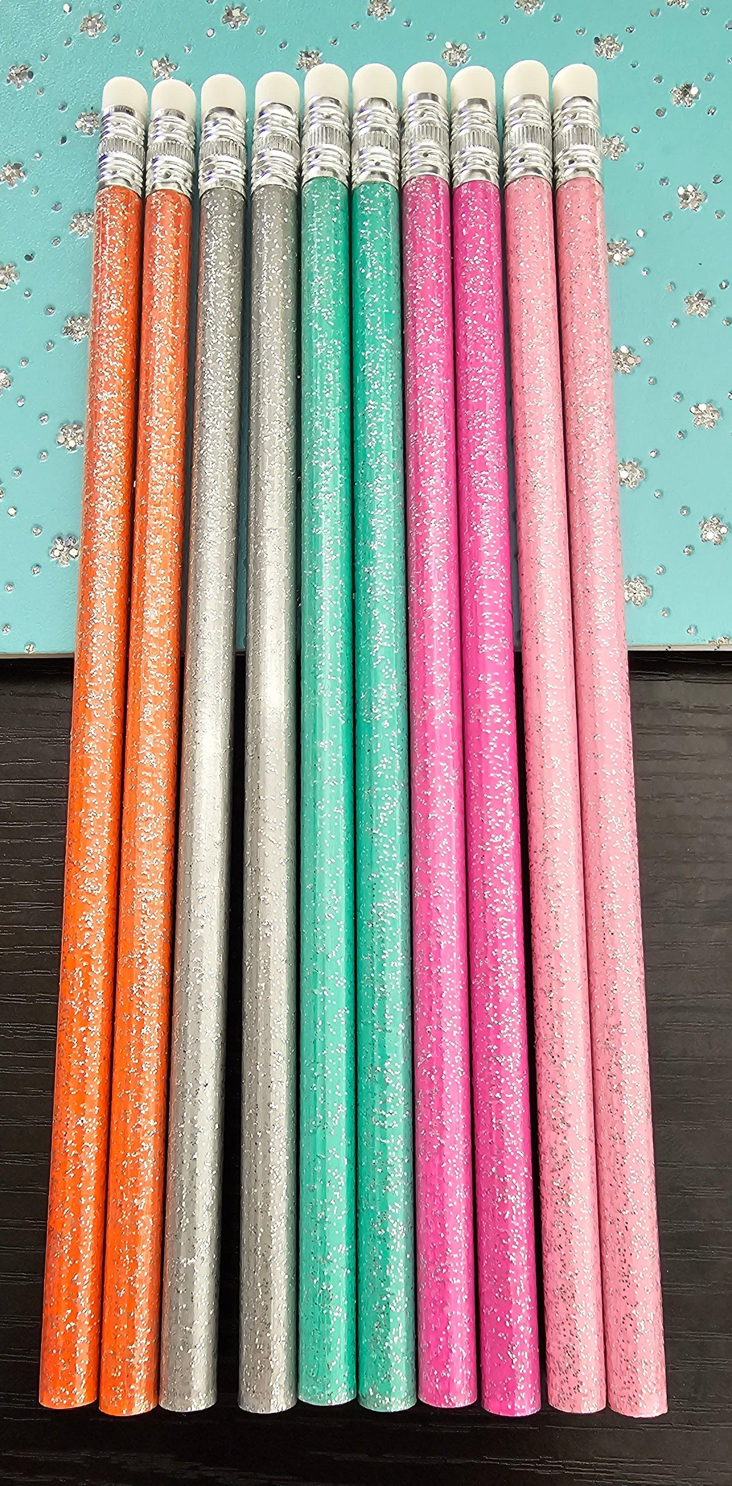 Assorted glitter pencils - Christine Boutique Glam