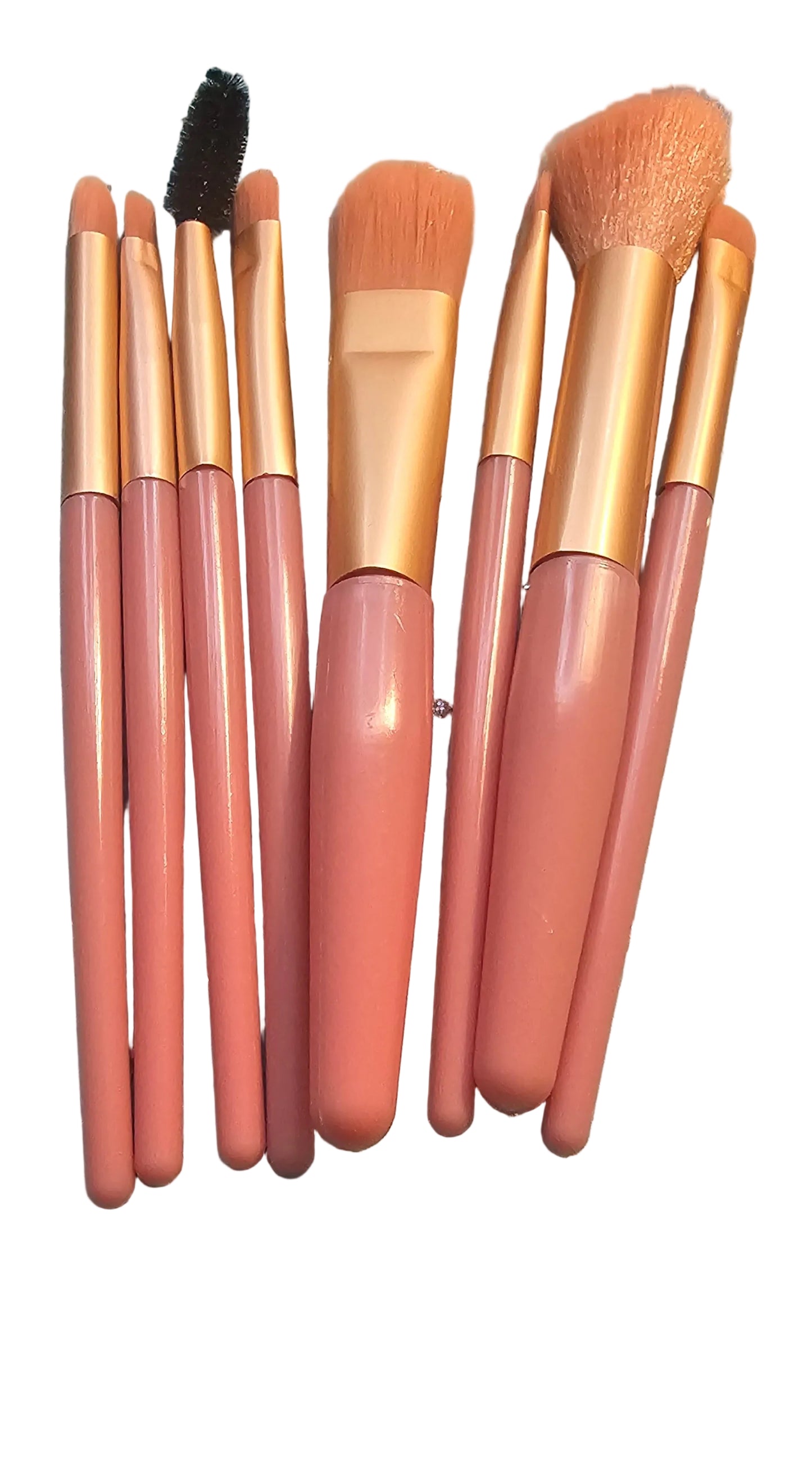 8 PC mini travel make up brush set - Christine Boutique Glam
