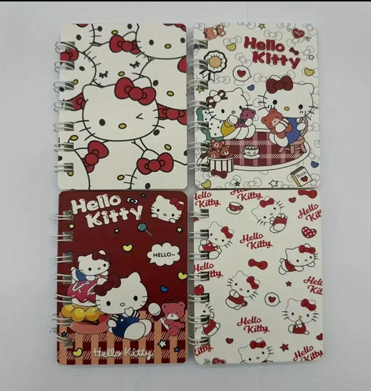 4-pc Hello Kitty mini note book set - Christine Boutique Glam