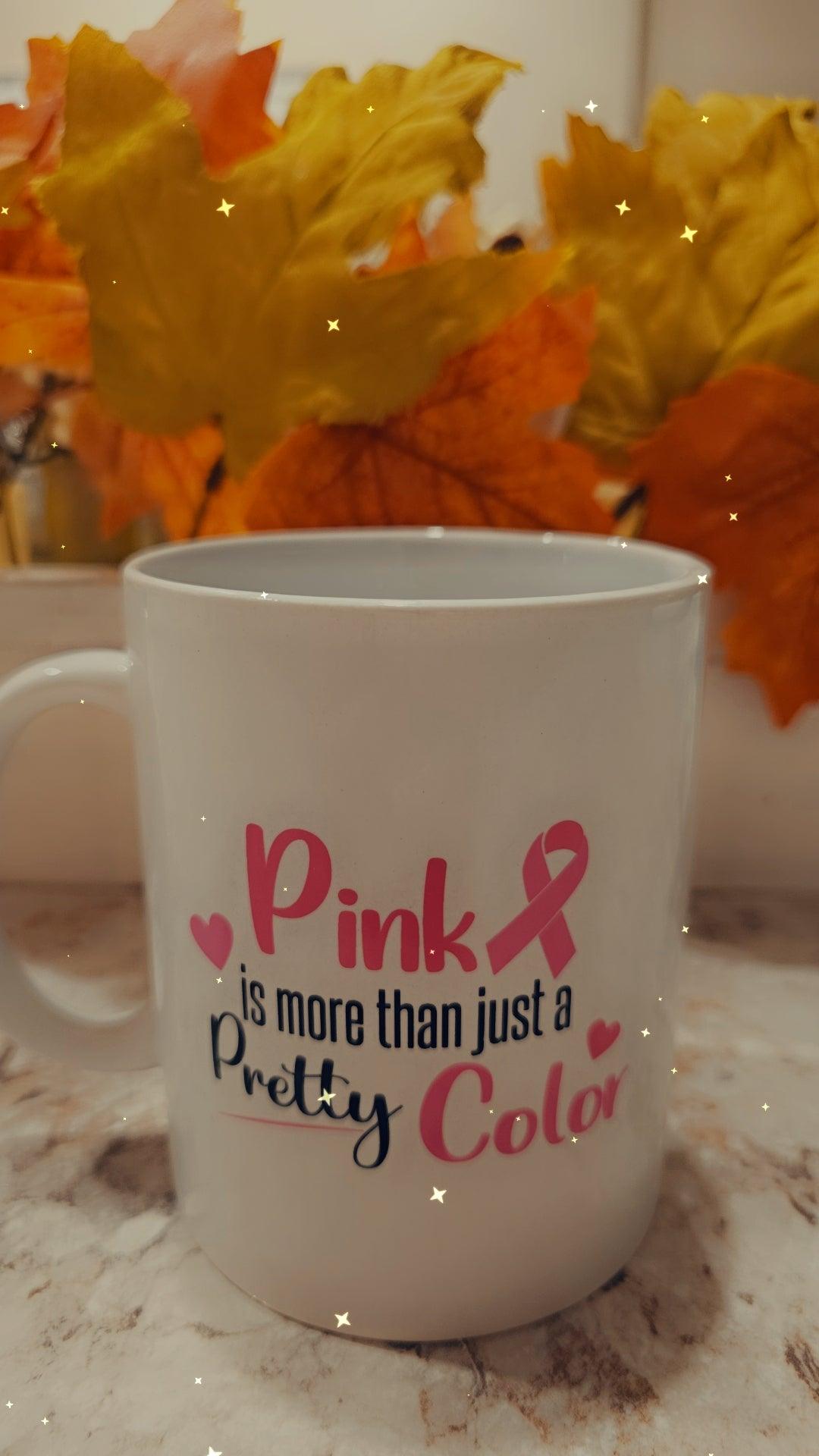 Breast cancer awareness coffee mug - Christine Boutique Glam