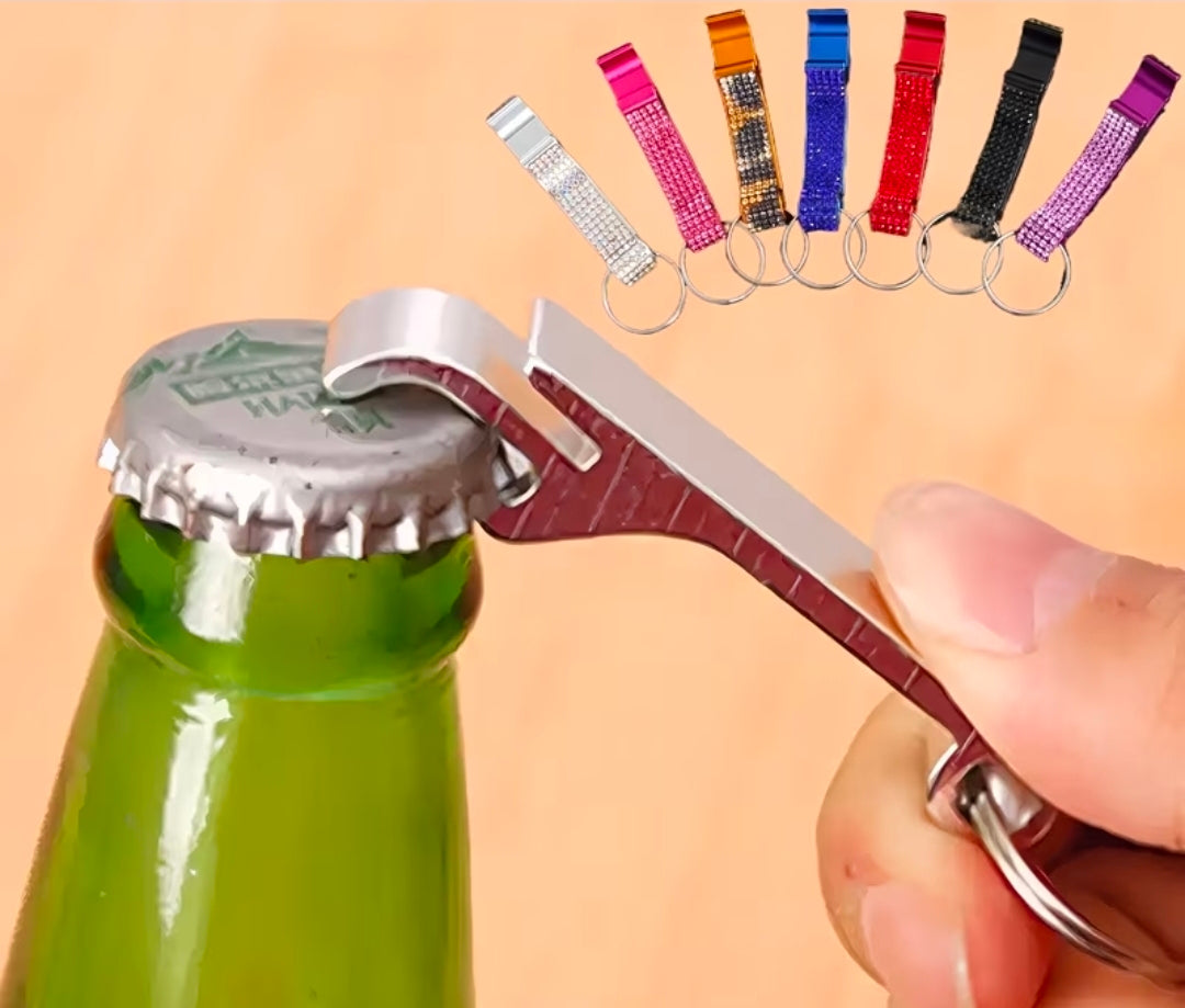 Rhinestone bottle opener - Christine Boutique Glam