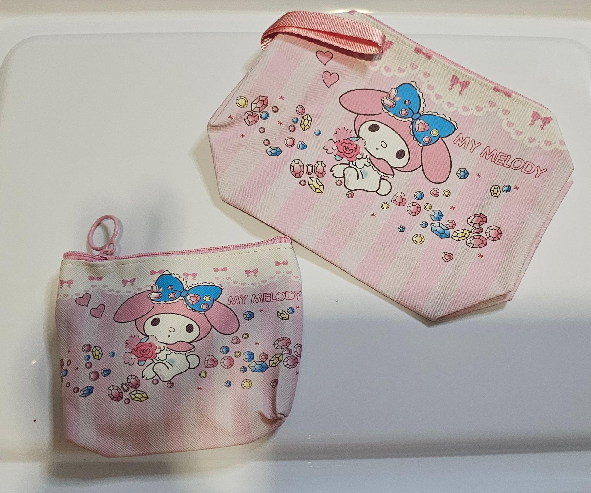 My melody set coin purse and cosmetic bag - Christine Boutique Glam