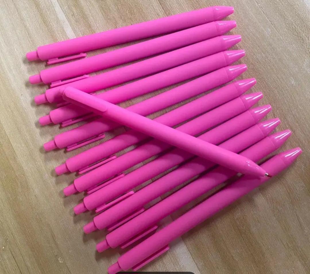 Adorable hot pink pen - Christine Boutique Glam