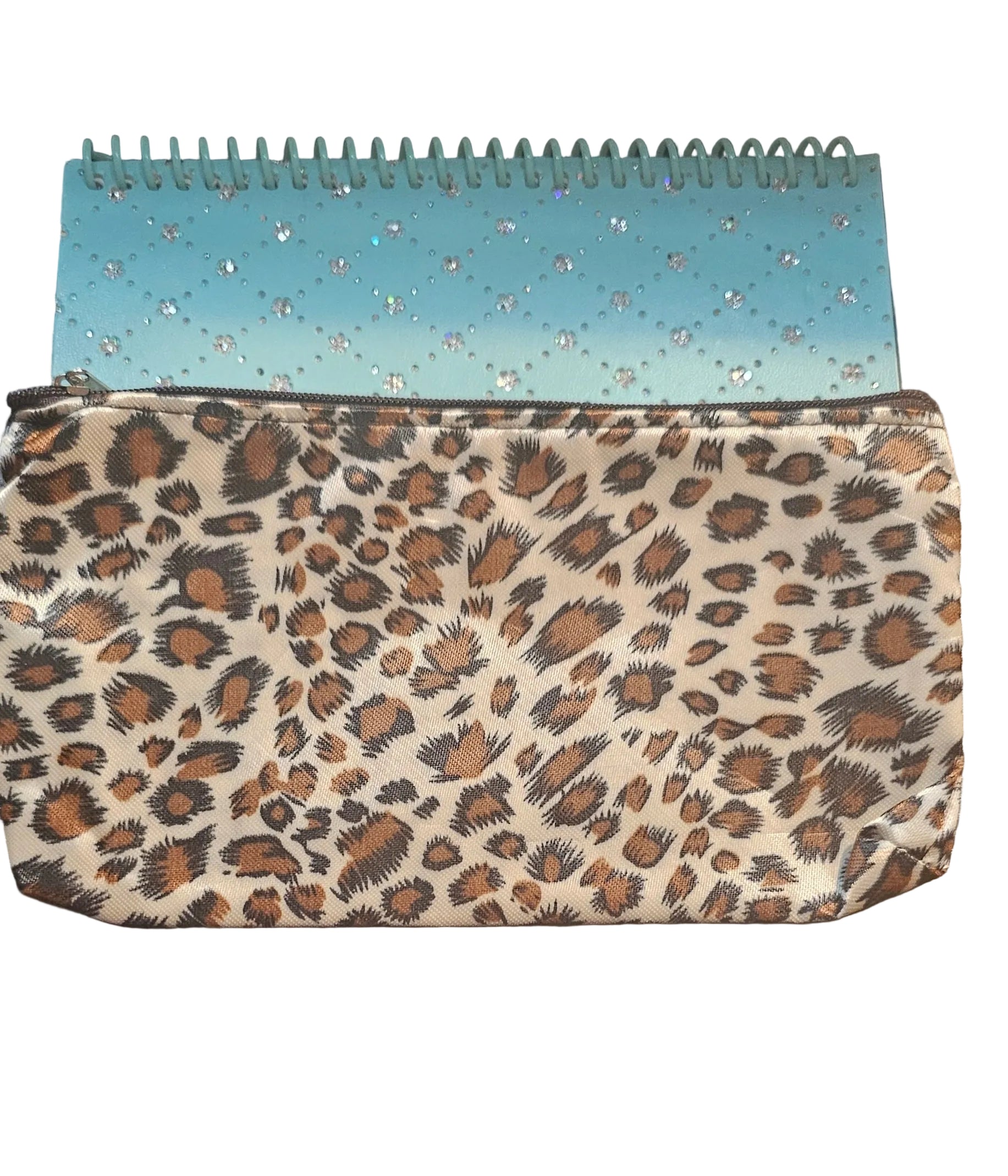 Leopard print makeup bag - Christine Boutique Glam
