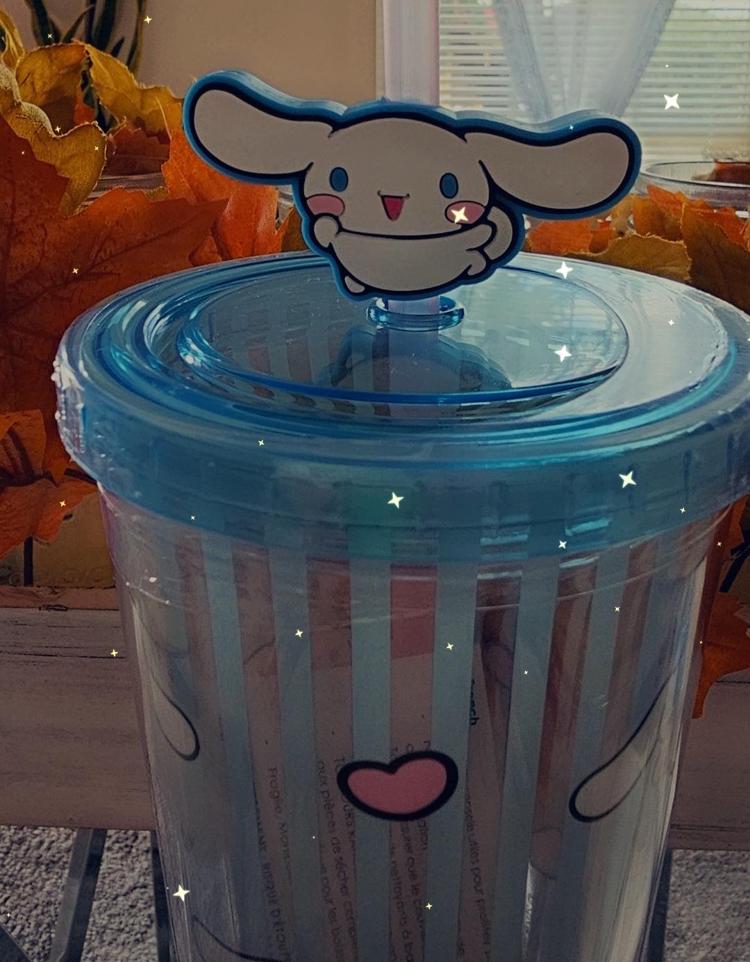 24oz Cinnamoroll tumbler with straw - Christine Boutique Glam