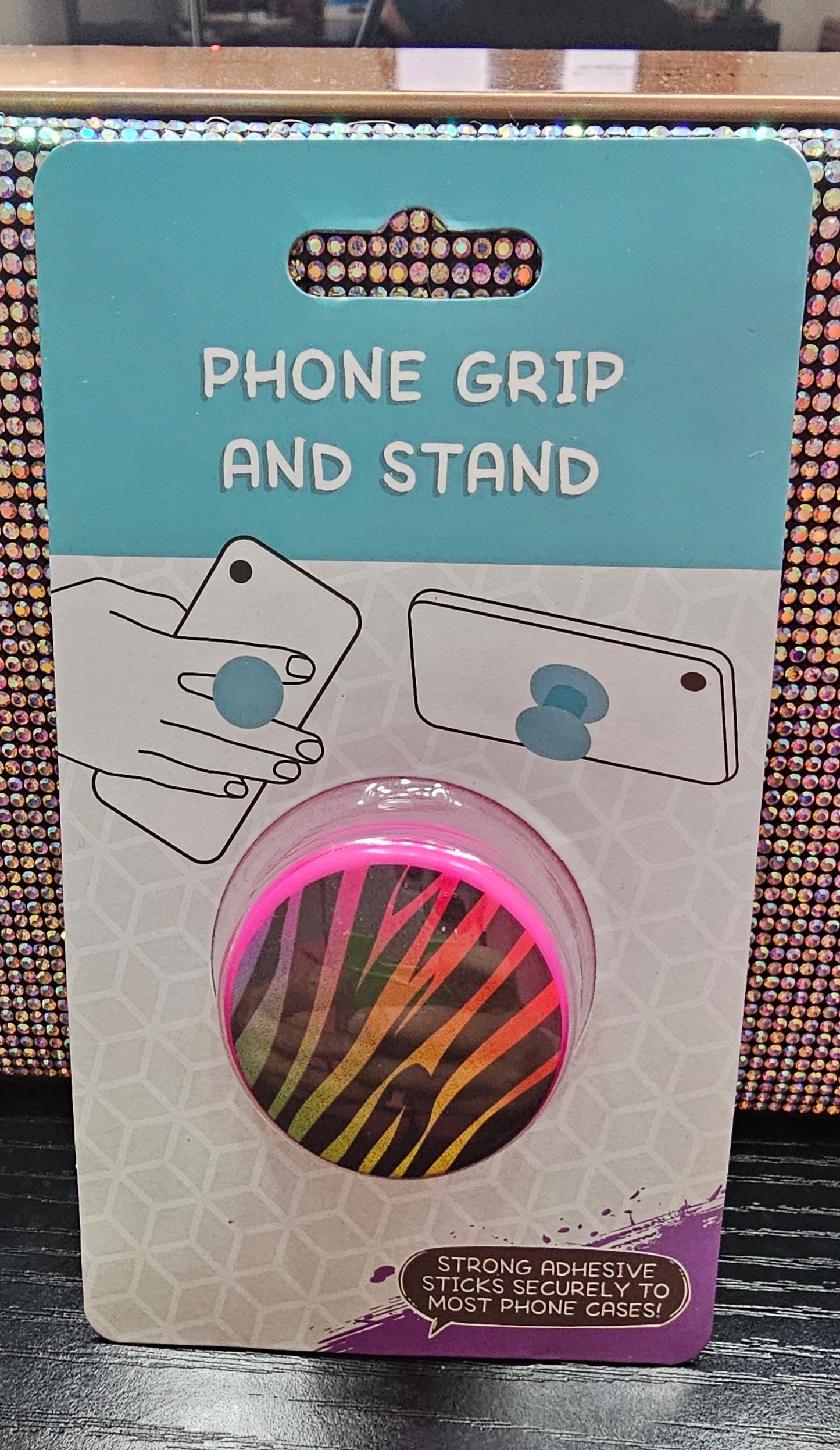 Phone grip and stand