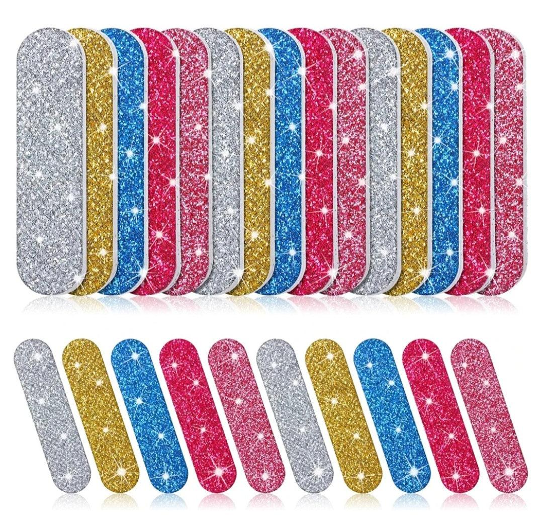 Assorted glitter nail files - Christine Boutique Glam